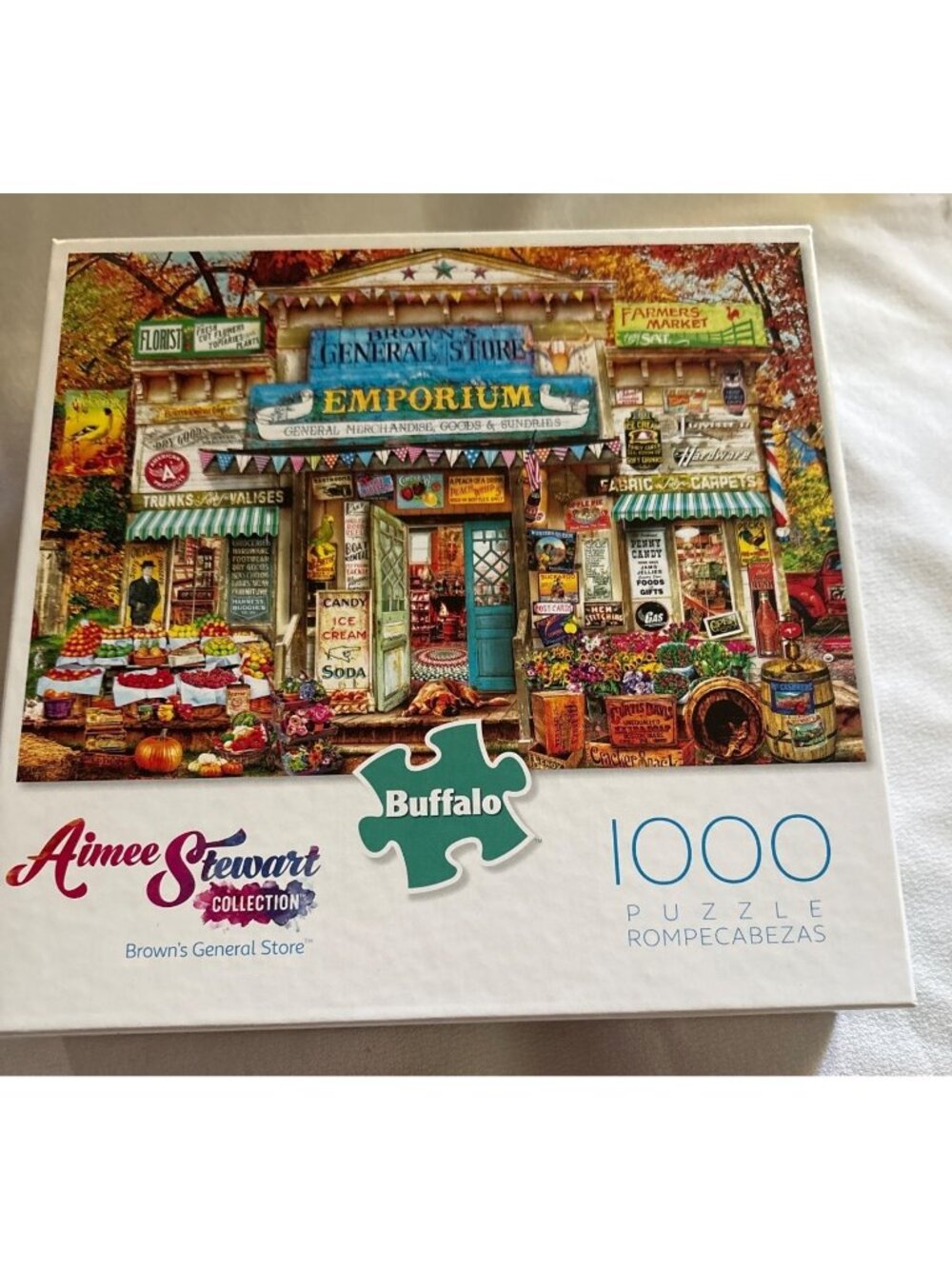 Browns General Store Aimee Stewart Collection 1000-Piece Puzzle By Buffalo Games